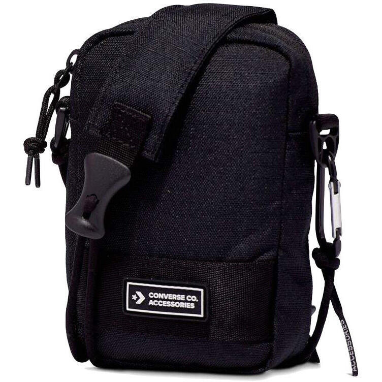 Bolso Converse Comms Pouch, Negro, Unisexo