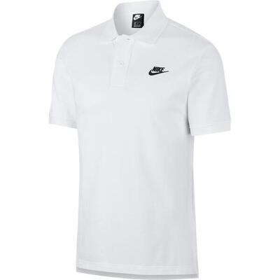 T-shirt nike polo matchup. wit. mannen