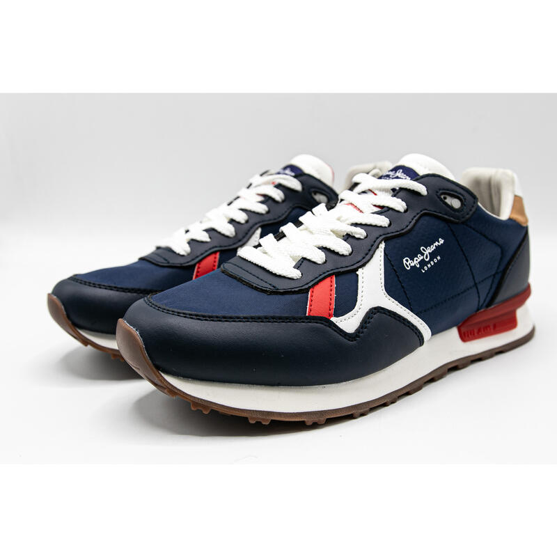 Zapatillas Pepe Jeans Britt Man Flag, Azul, Hombre