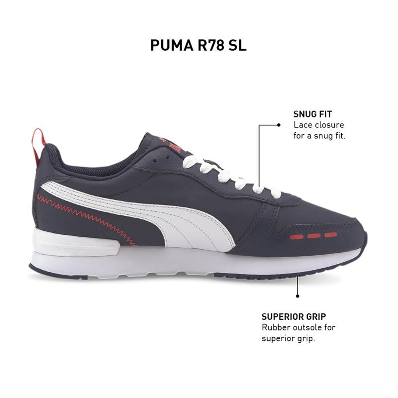 Férfi gyalogló cipő, Puma R78 SL