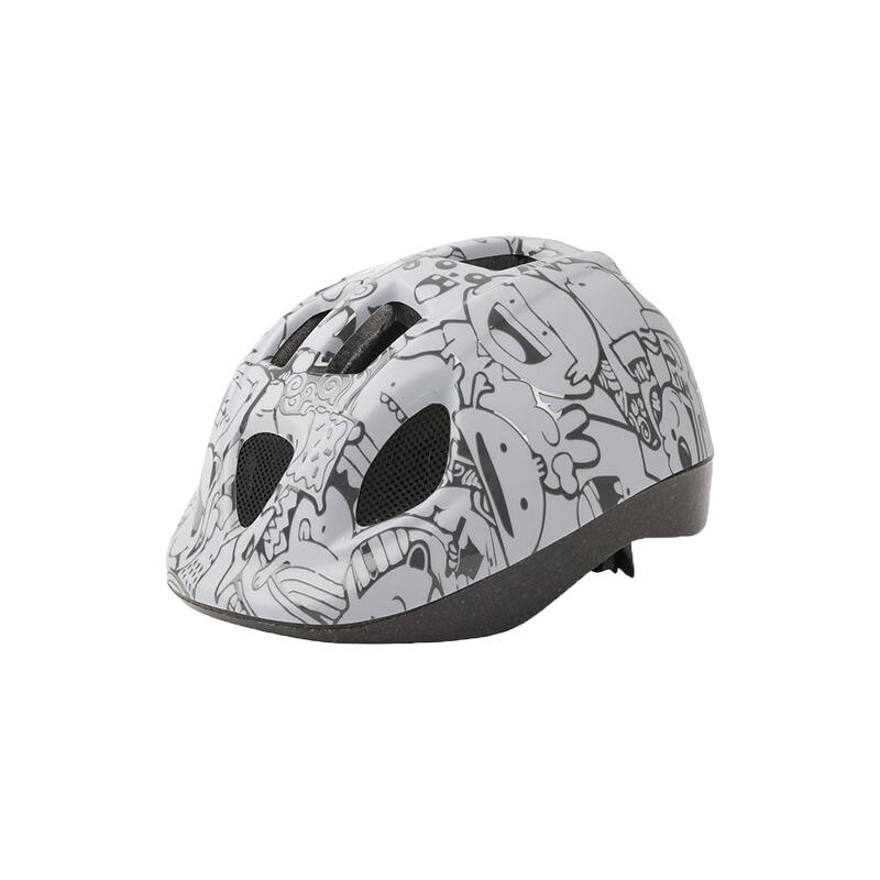 Helmet dc doodle capacete de ciclismo para crianças - s - branco