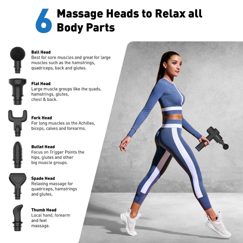 Pistola per massaggio muscolare Northgun Prime - Massage Gun Professionale