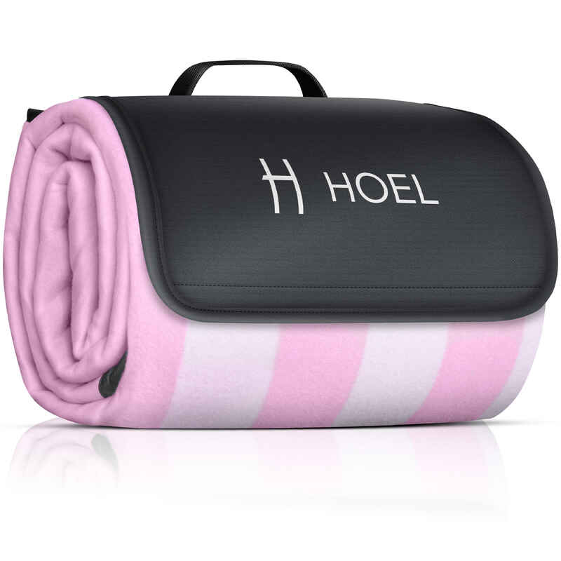 HOEL® Picknickdecke wasserdicht + isoliert - Strandmatte XXL 200x200cm