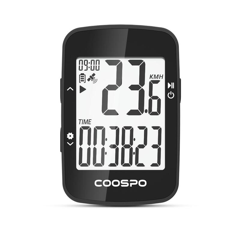 Cuentakilometros GPS Bicicleta COOSPO BC26 Negro