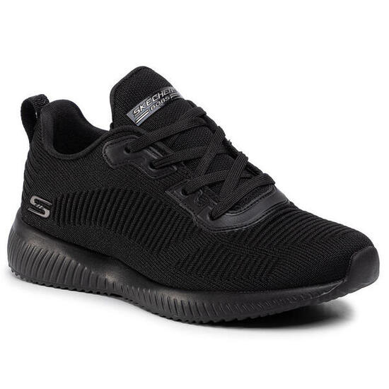 Zapatilla de caminar Skechers Bobs Squad Negro