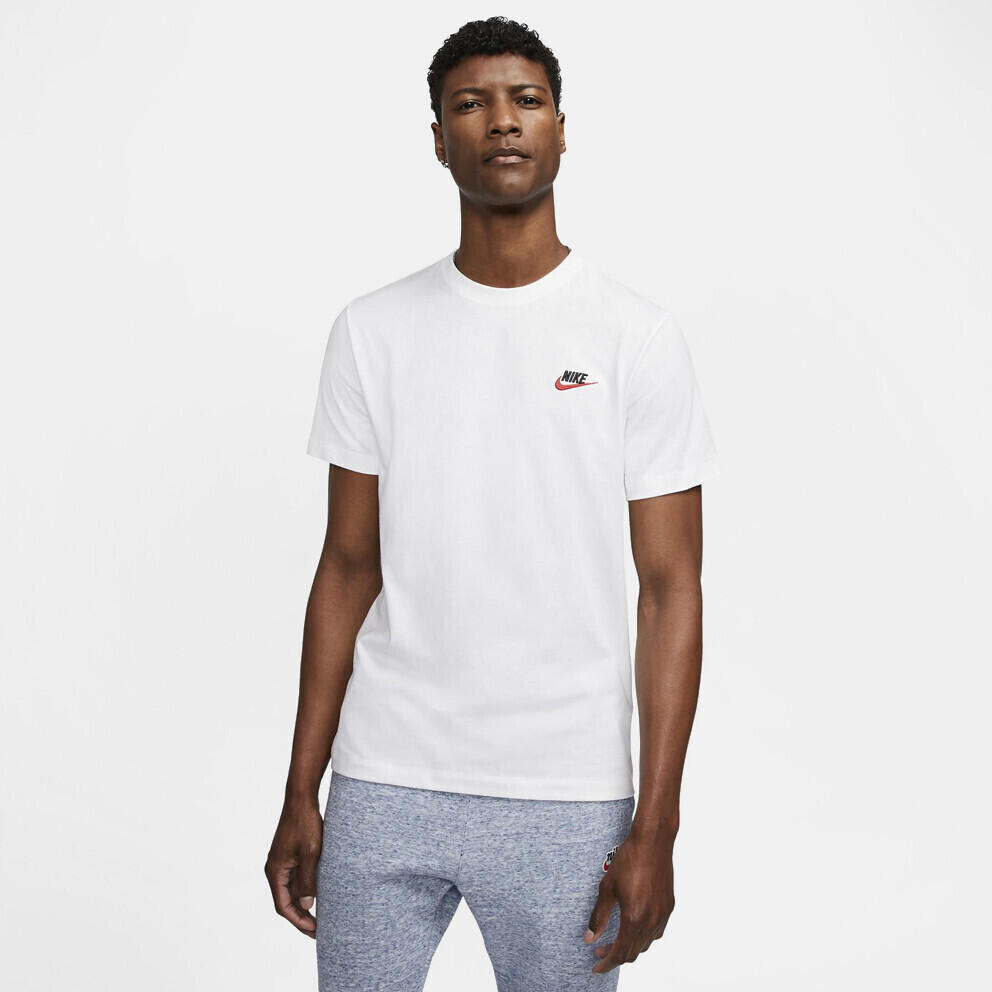 T-shirt Nike Sportswear Club, Wit, Mannen 3/5