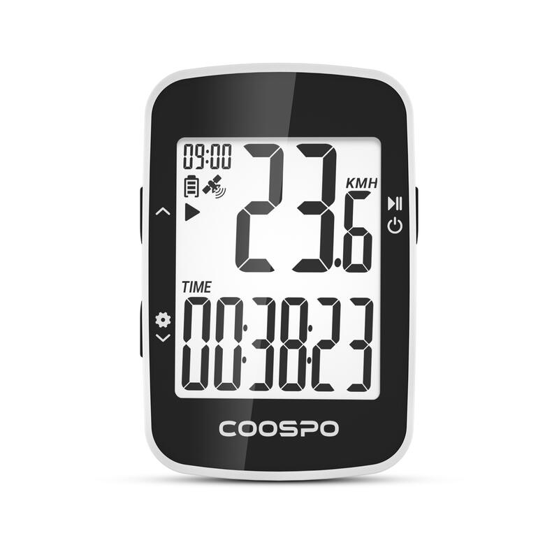 Cuentakilometros GPS Bicicleta COOSPO BC26 Negro/Blanco