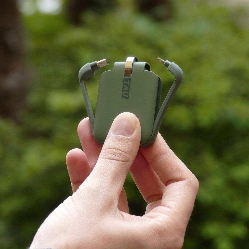 TAU Mini Power Bank - 1400 mAh - Vert