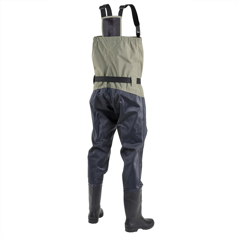 Second Life - Spodniobuty wędkarskie Caperlan 500 PVC  - Stan Doskonały