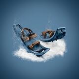 Gebraucht - Schneeschuhe großer Rahmen Grösse L Winterwandern -... - SEHR GUT 4/5