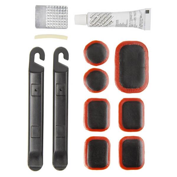 M-Wave Kit de réparation de pneus 12 pièces Smart Repair Kit Black