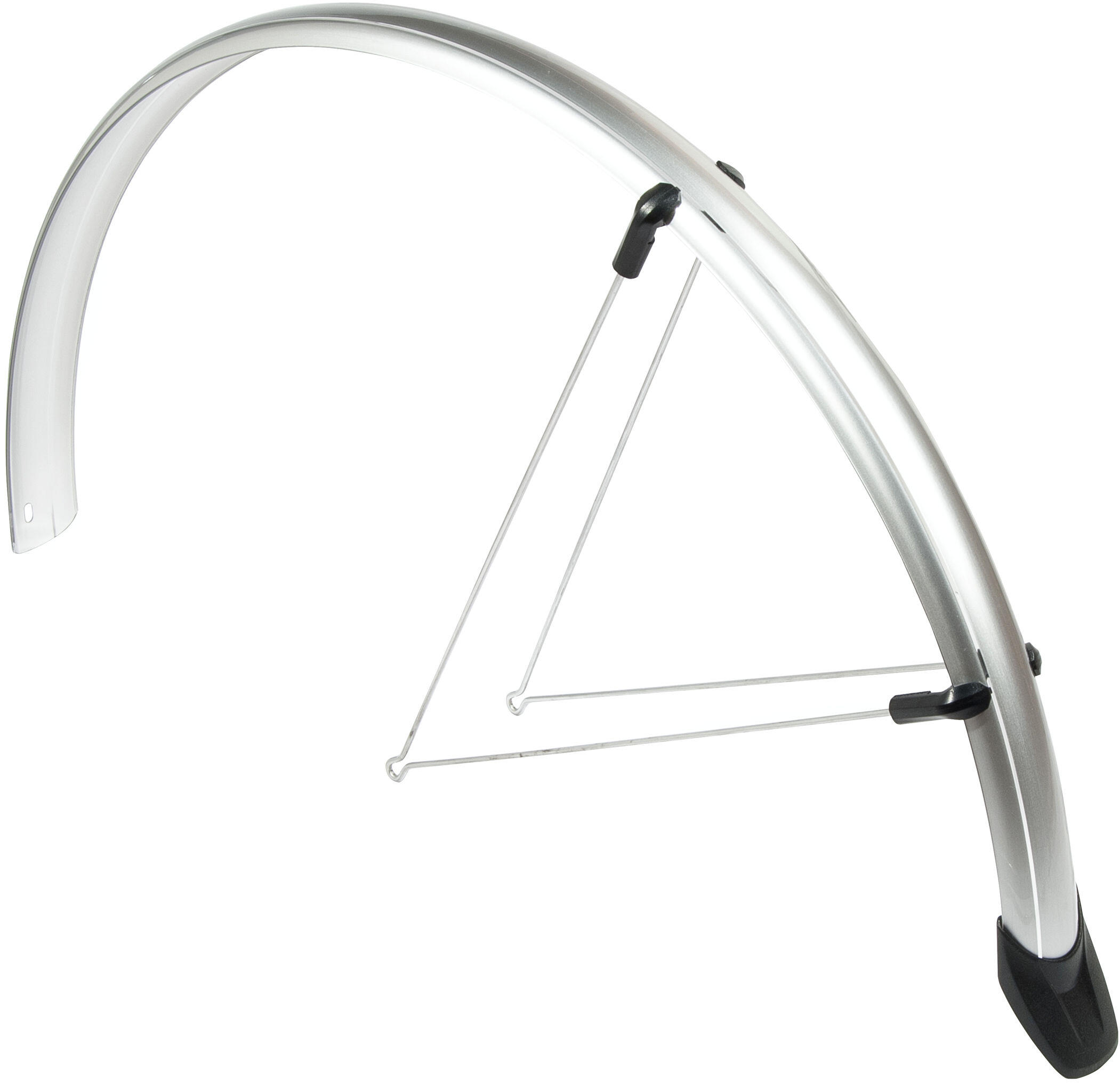 Set di parafanghi Rapido 28" x 46 mm - argento 3/5