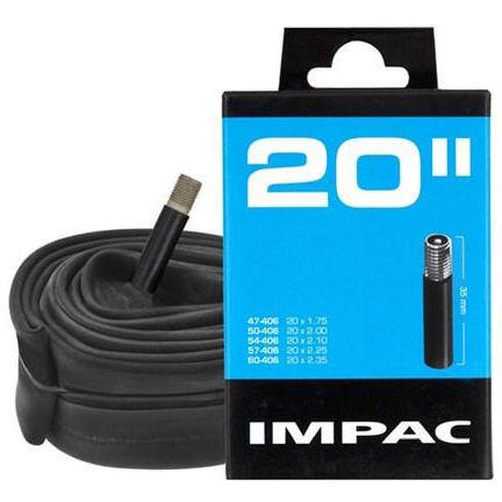 Impac Binnenband 20x1.75 met Schrader Ventiel - Schwalbe Kwaliteit 2/3