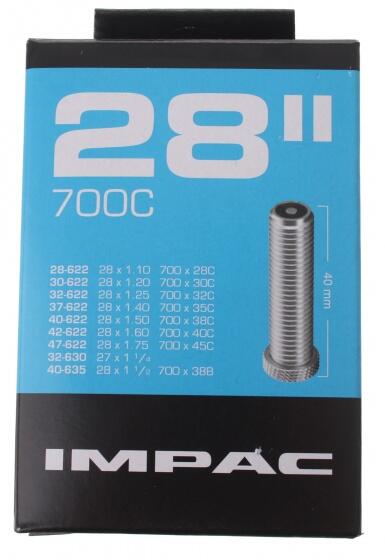 Impac Binnenband 28 inch AV 40 mm - Geschikt voor diverse maten 2/3