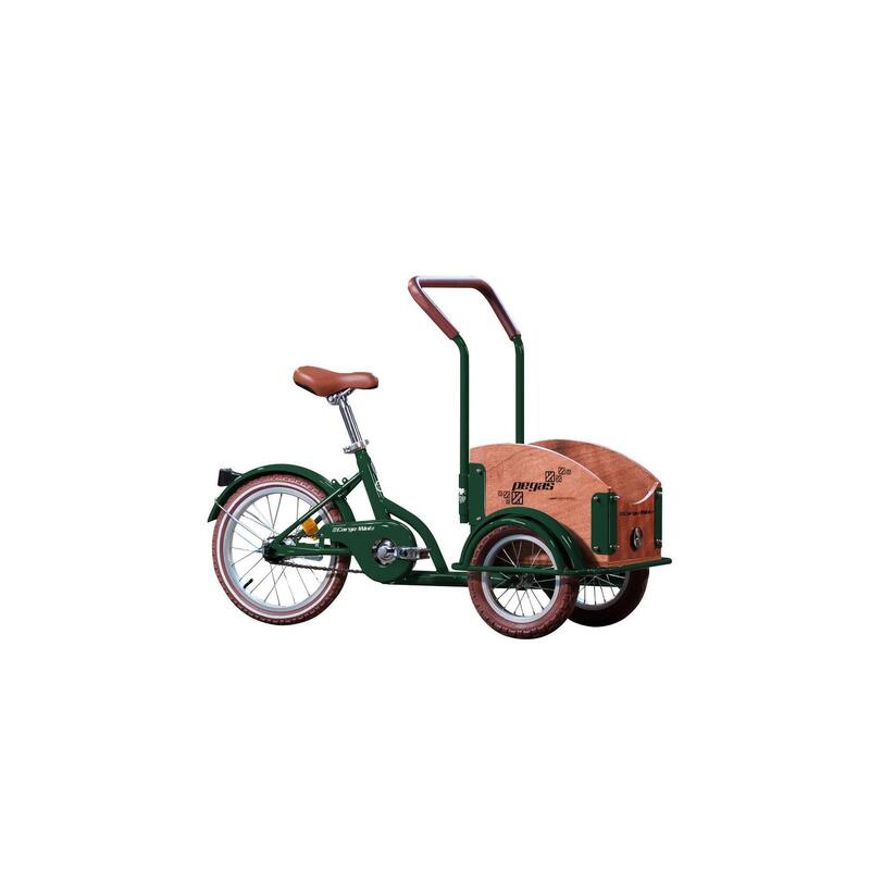 Bicicleta Copii Pegas Mini Cargo Verde Smarald