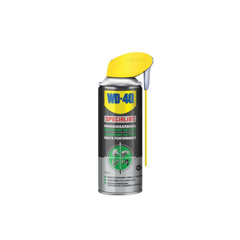 Spray spécialiste WD40 avec PTFE - 250 ml