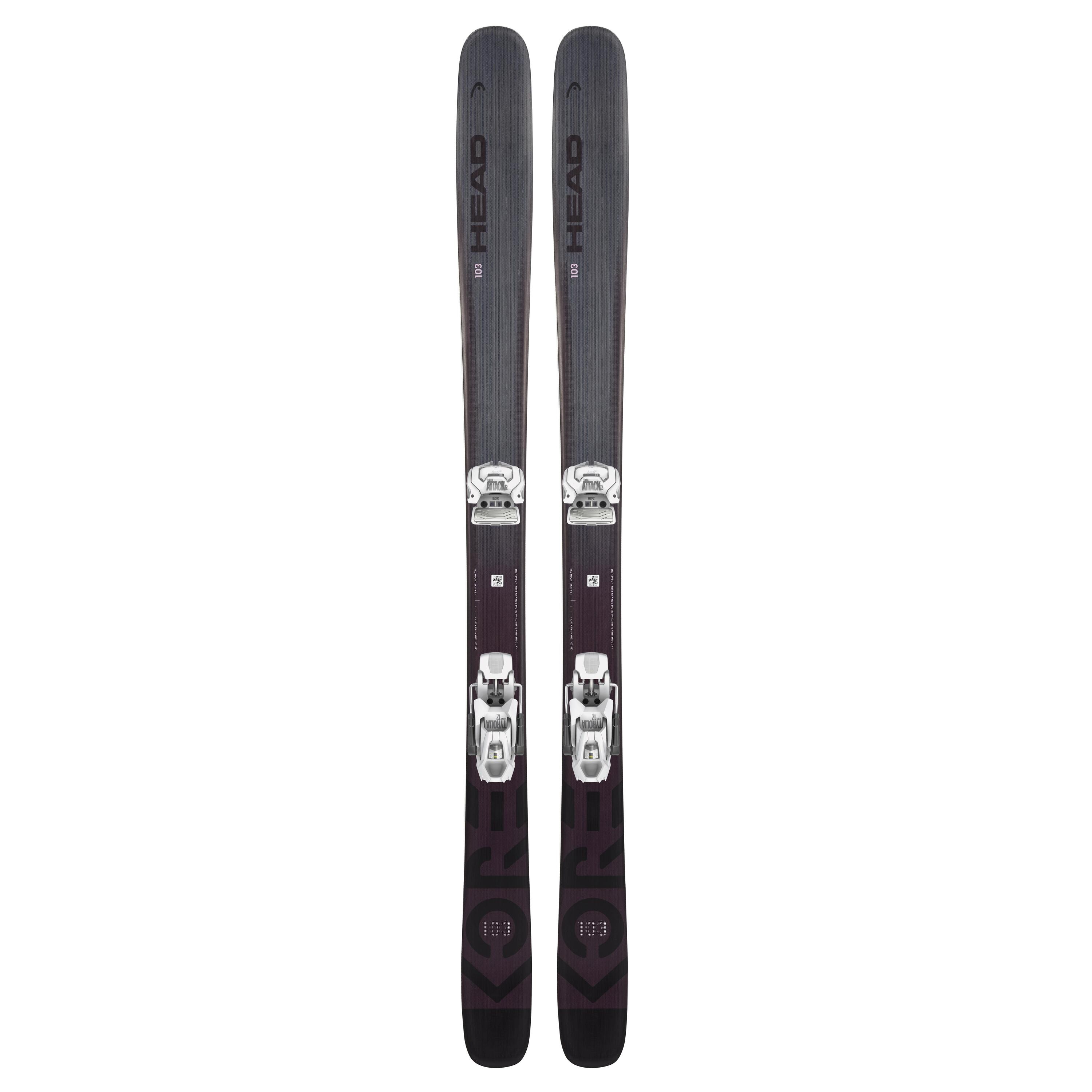 HEAD Pack Ski Kore 103 W + Attack 12 Gw Bindingen Dames