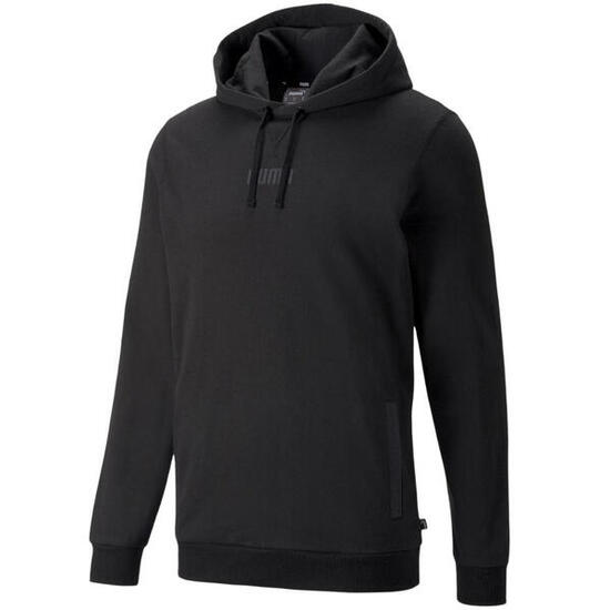 Modern Basics" Kapuzenpullover für Herren Schwarz