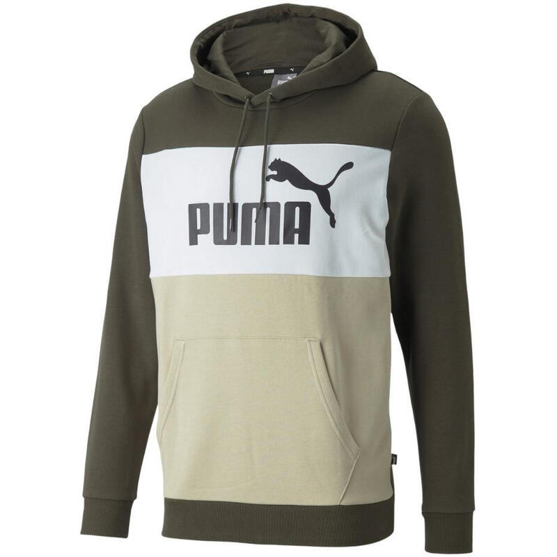 Bluza treningowa męska Puma Colorblock Hoodie TR