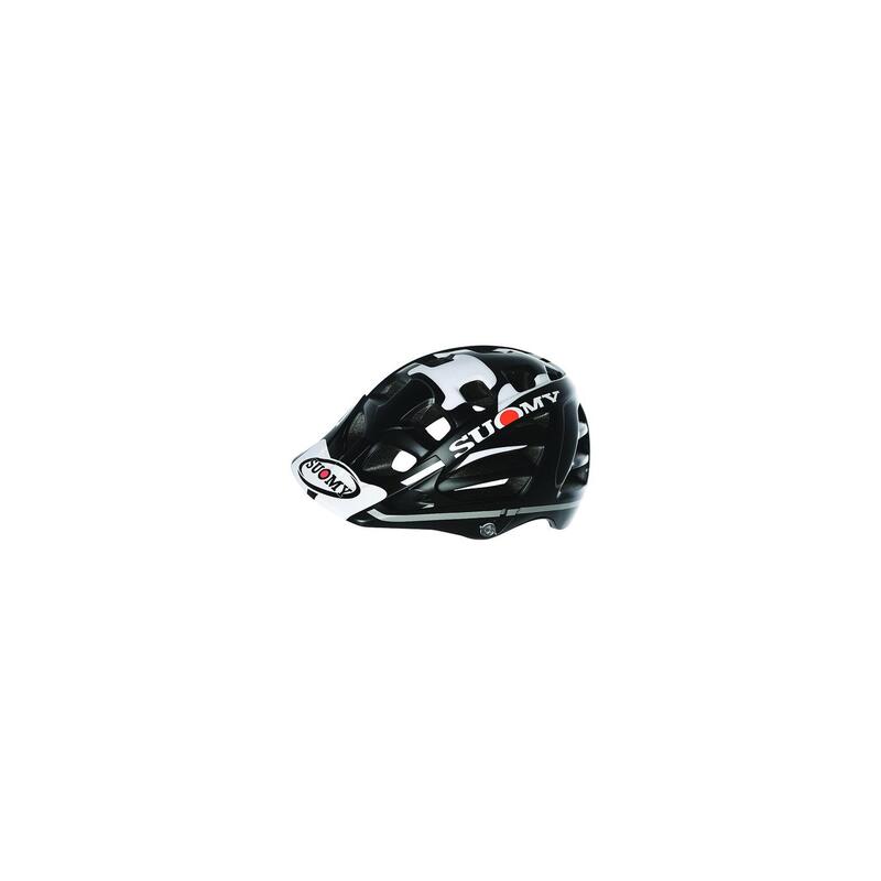 Casco suomy scrambler desert negro mate Y blanco talla M