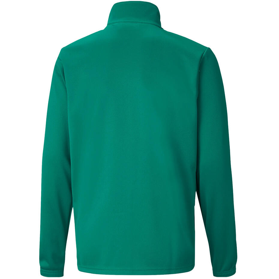 Bluza dla dzieci Puma teamRISE Training Poly Jacket Jr zielona 2/4