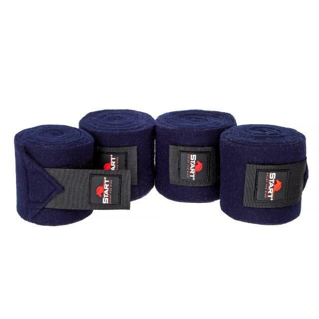 Lot de 4 bandes polaire pour cheval 3m