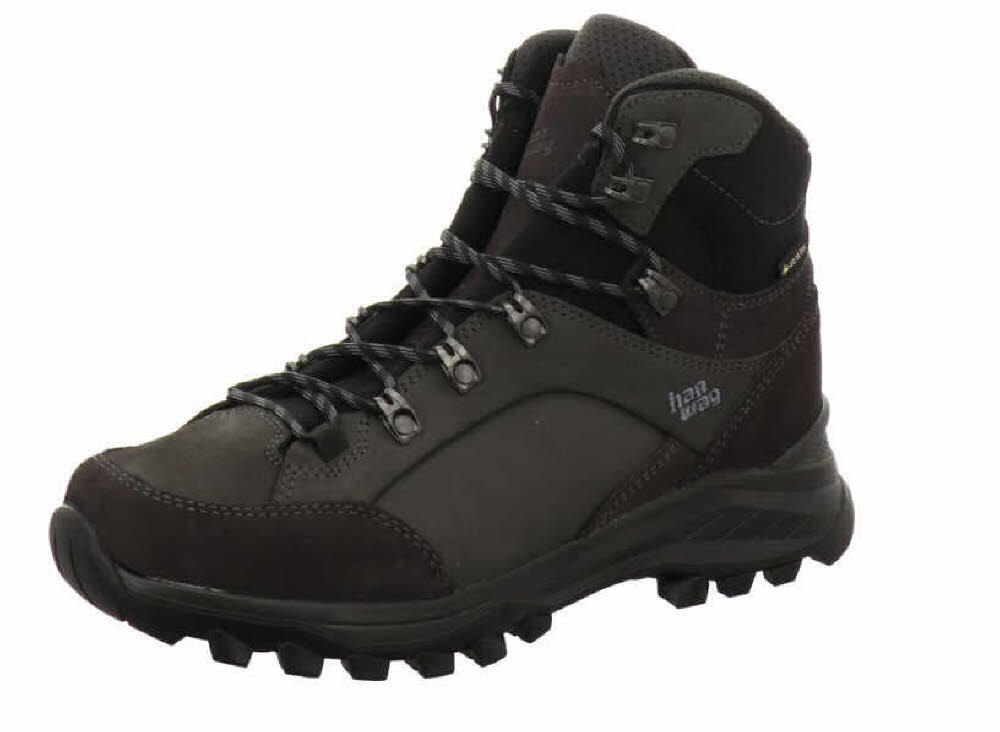Hanwag Herren Banks GTX S narrow Wanderschuh Echtleder in blau 7/7