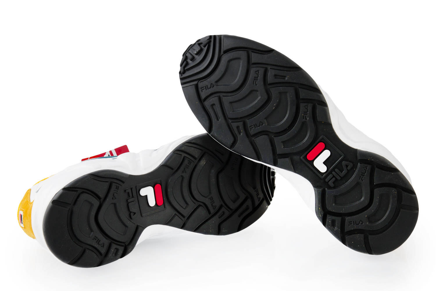 Chaussures de course Fila Mindblower pour hommes, blanches 5/5
