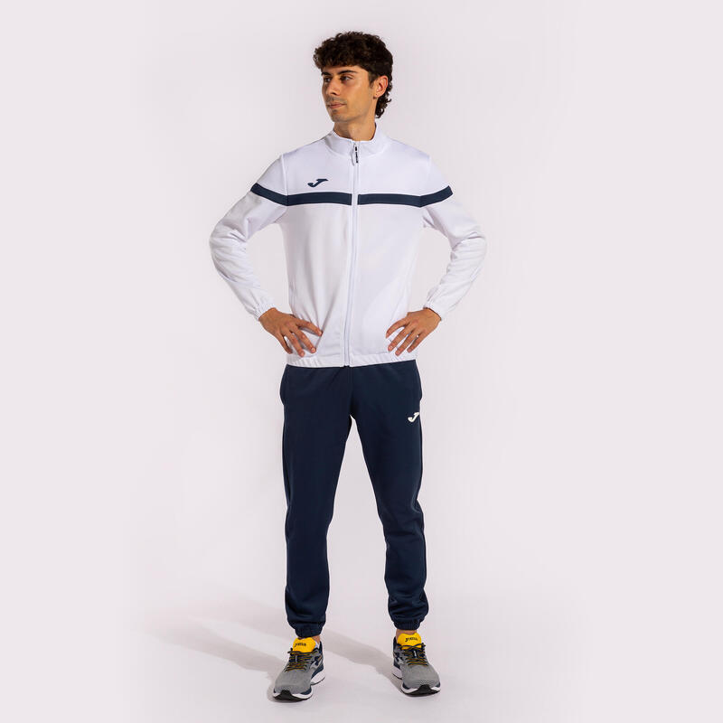 Survêtement Homme Joma Danubio blanc bleu marine