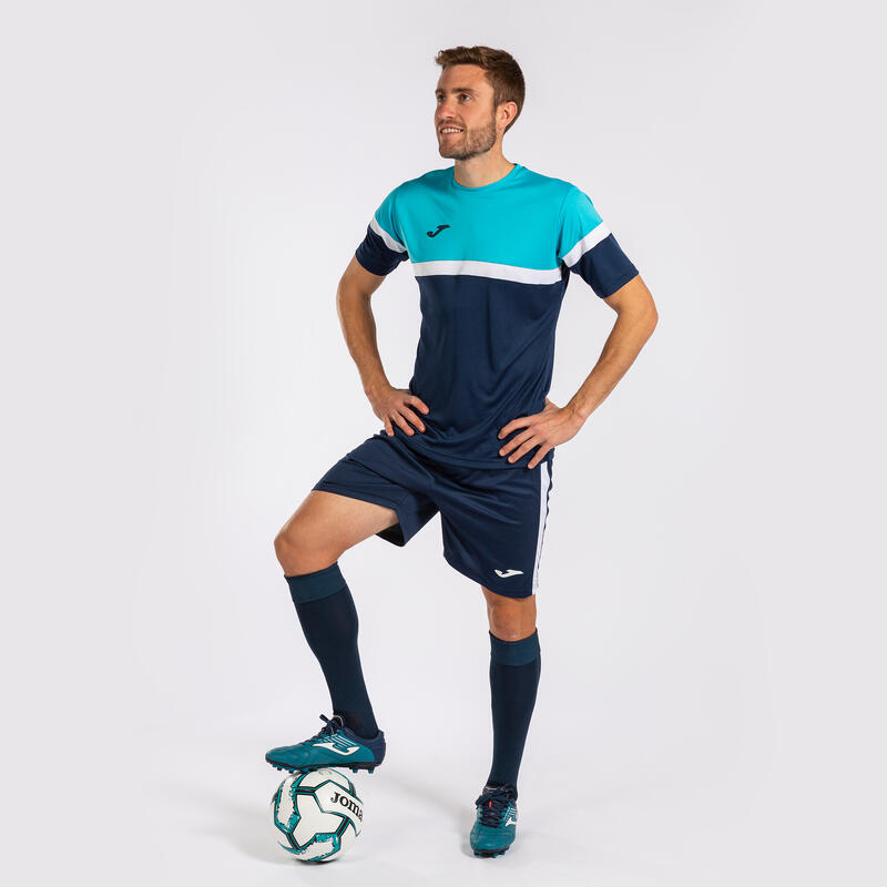 Ensemble football Homme Joma Danubio bleu marine turquoise fluo