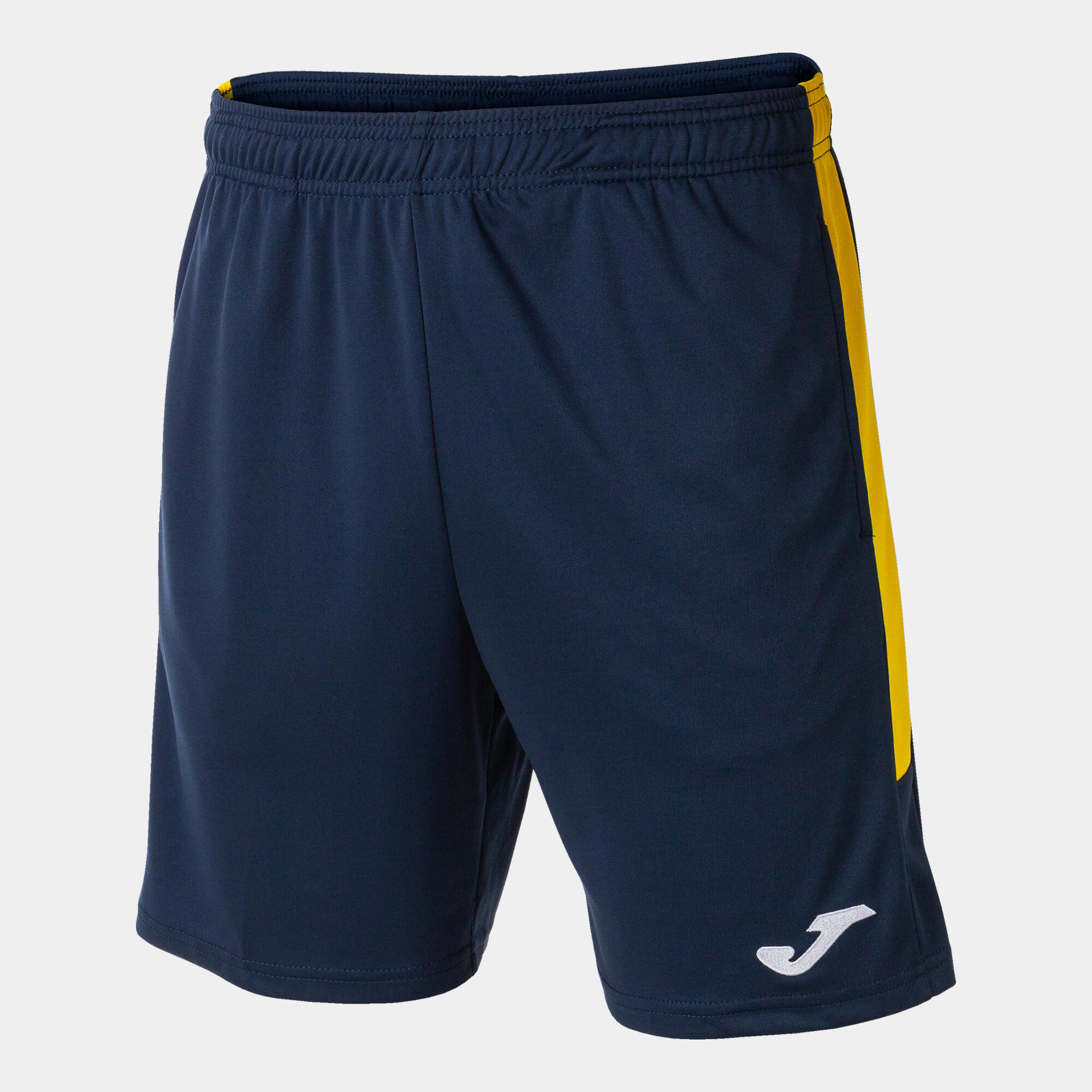 Joma - Bermuda Football Homme Joma Eco Championship Bleu Marine - Short - Bleu|jaune - 40 M - Decathlon