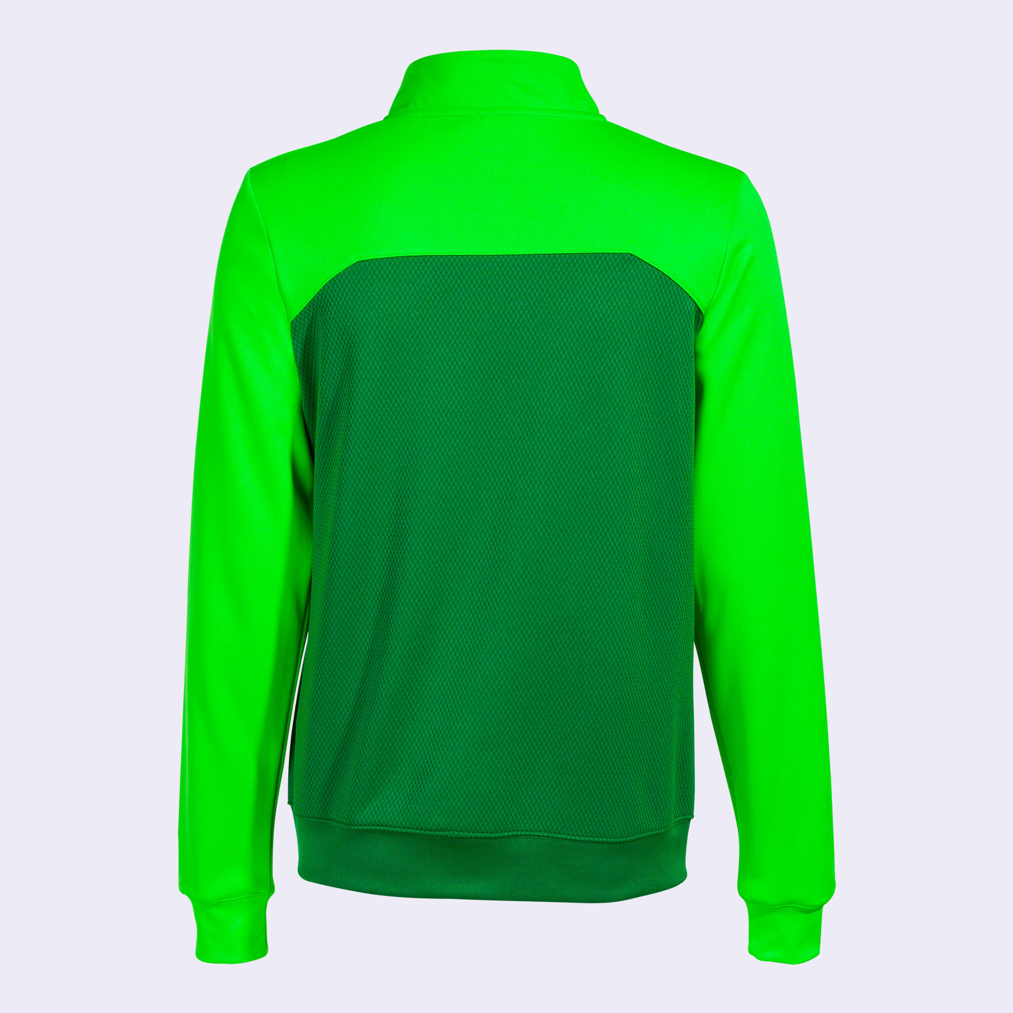 Sudadera Fútbol Mujer Joma Winner II Verde Flúor 2/5