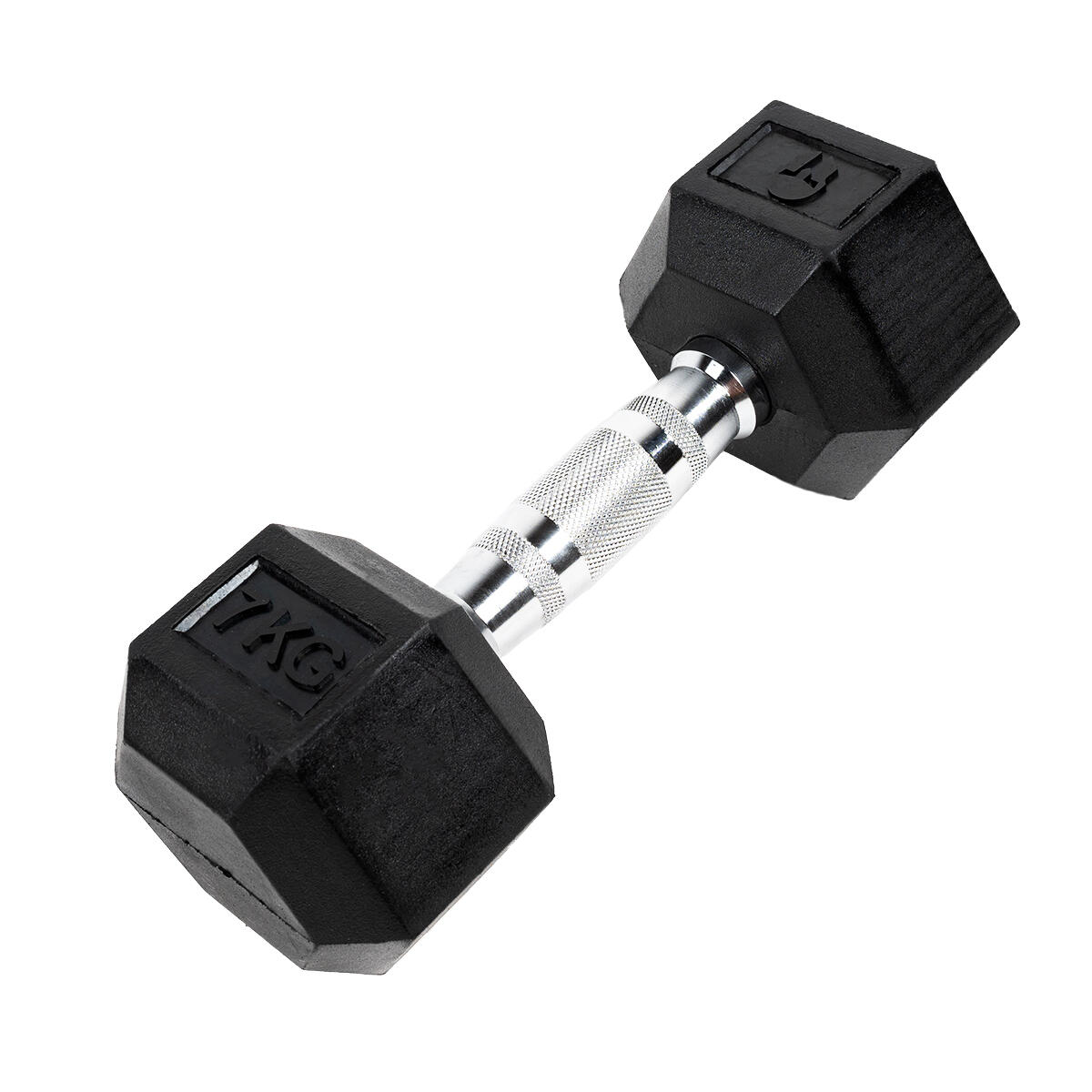 GLADIATORFIT Hex Dumbbell in rubber GladiatorFit