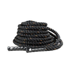 Battle Rope" golvend polyester touw 15m