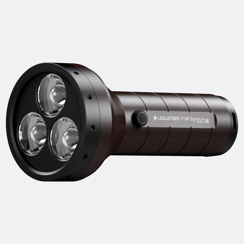 Linterna Ledlenser P18R Signature Ip 68, 4500 Lum, 720 M. De Alcance