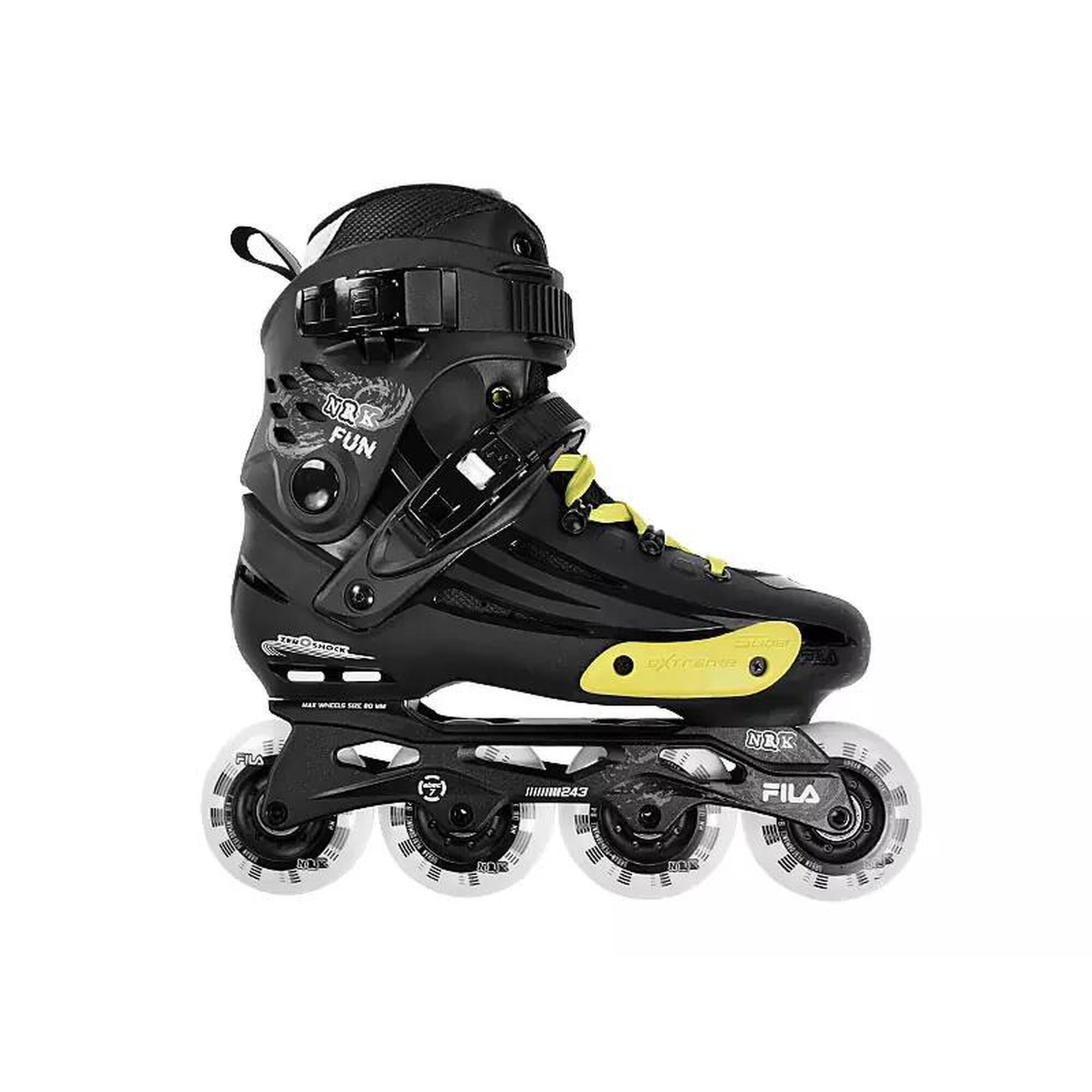 Pattini in Linea Freeskate Adulto NRK FUN Nero