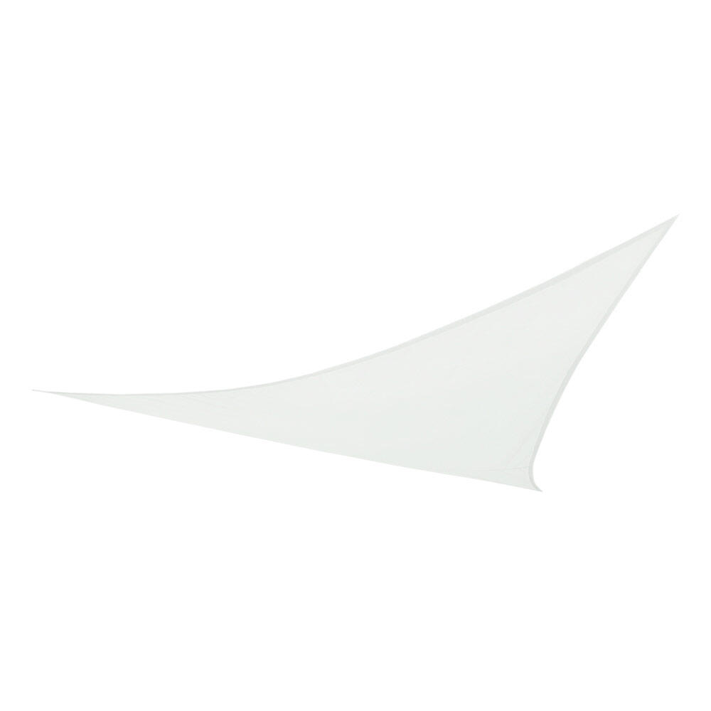 Toldo poliéster triangular Aktive branco