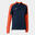 Sweat-shirt Femme Joma Eco championship bleu marine orange fluo