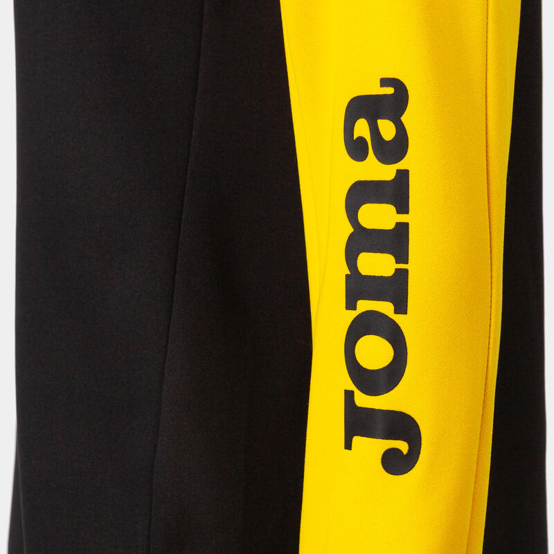 Sweat-shirt Femme Joma Eco championship noir jaune