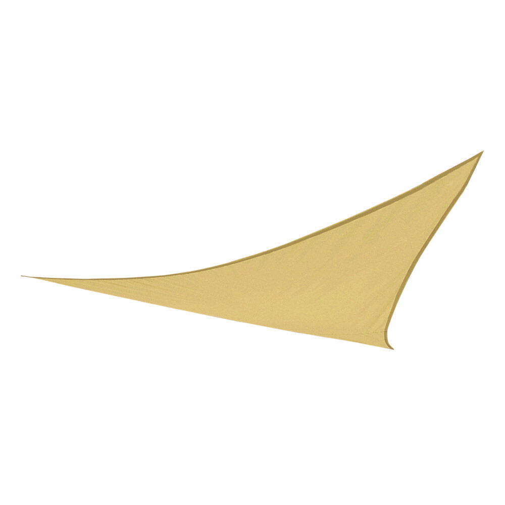 Toldo de campismo triangular Aktive amarelo creme