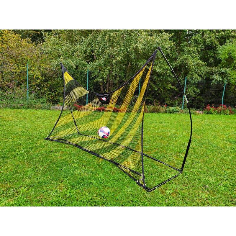 Red de rebote de 240 x 150 cm - Ideal para jugar al fútbol