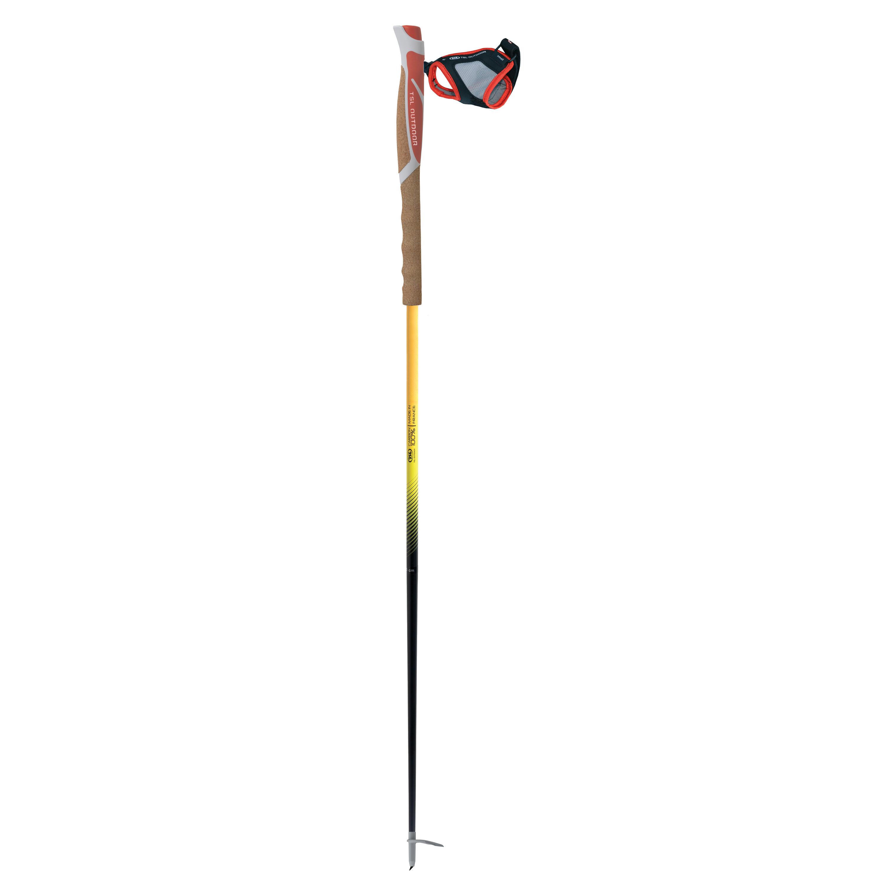 Poles TSL Addict Race carbon 1 cork cross st - winter spike