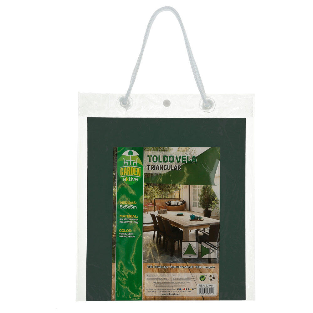 Store triangulaire Aktive Garden vert 4/4