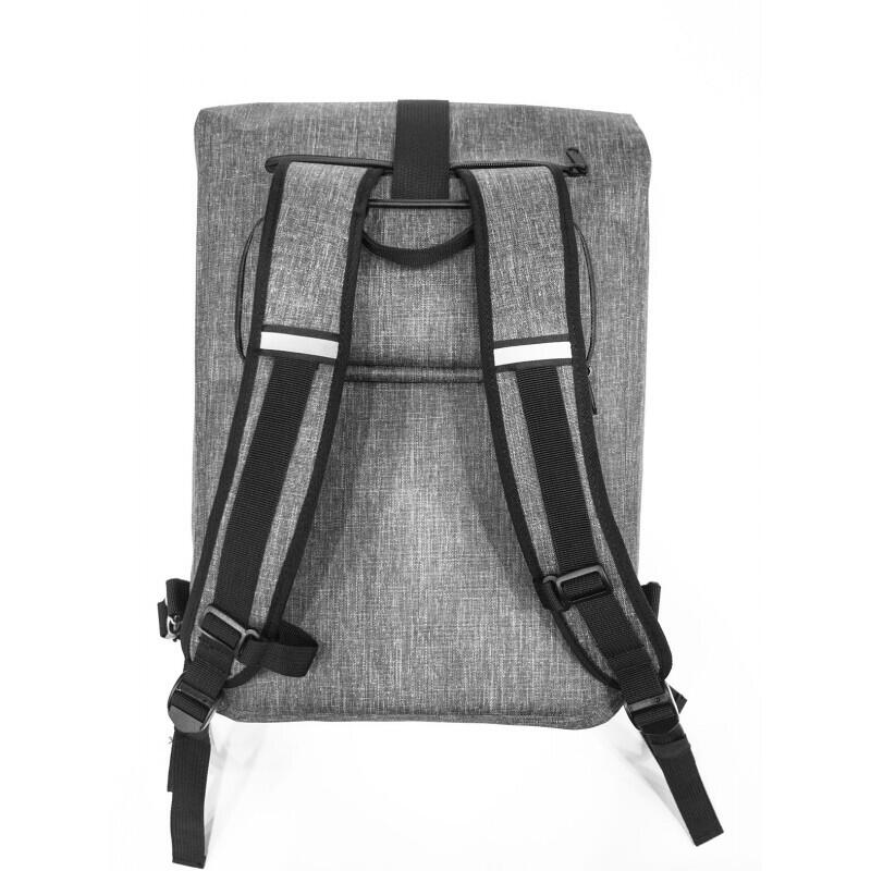 Hintere Tasche (14 Liter) umwandelbar Rucksack Befestigung kompatibel ebike Hapo