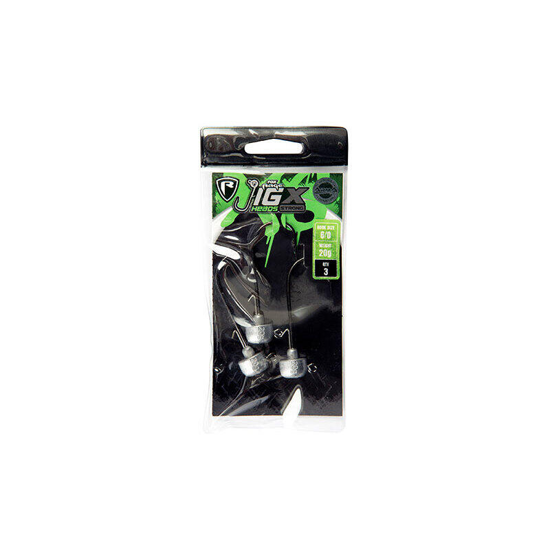 Cabeza de plomo x tamaño 6/0 Fox Rage strong bulk 25 pcs 6/6