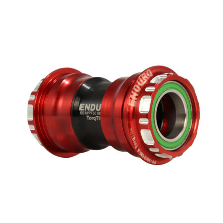 Tretlager Enduro Bearings TorqTite BB A/C SS-PF30A-24mm / GXP-Red
