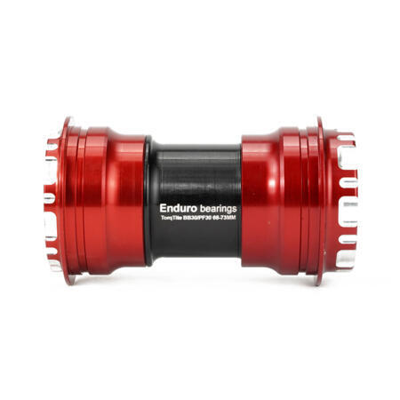 Tretlager Enduro Bearings TorqTite BB A/C SS-PF30A-24mm / GXP-Red