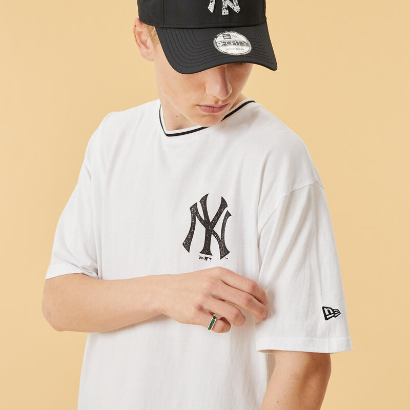T-shirt branca New York Yankees