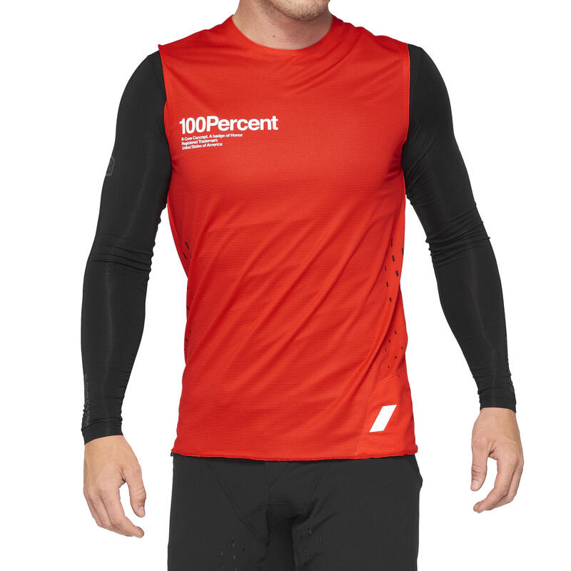 R-Core Concept Maillot sans manches - rouge