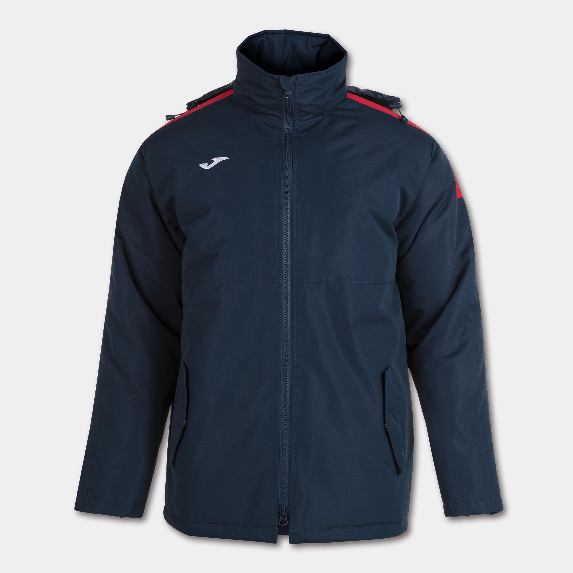 Joma - Anorak Football Enfants Joma Trivor Bleu Marine - Coupe-pluie - Bleu|rouge - 6 À 8 Ans - Decathlon